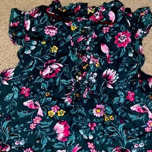 Janie and Jack floral print pant jumpsuit